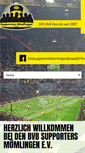 Mobile Screenshot of bvb-supporters-moemlingen.de